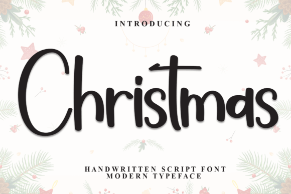 Christmas versatile handwritten script font with adaptable holiday lettering suitable for multiple design applications
