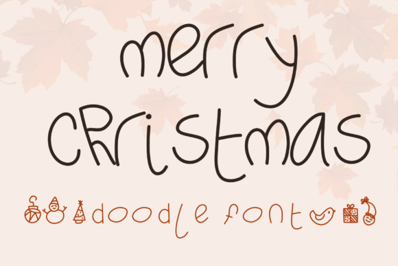 Elegant display Merry Christmas font with stylized terminals for premium campaigns