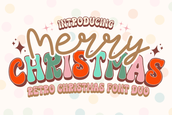 Merry Christmas font — bold festive script for greetings and promos