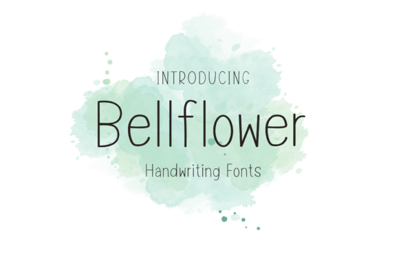 Bellflower soft serif font preview for presentation fonts and elegant slide headings