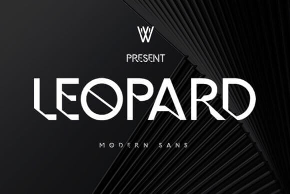 Business Modern Sans font preview for minimalist business typography