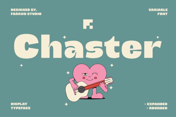 Chaster sharp font preview for business fonts and corporate branding