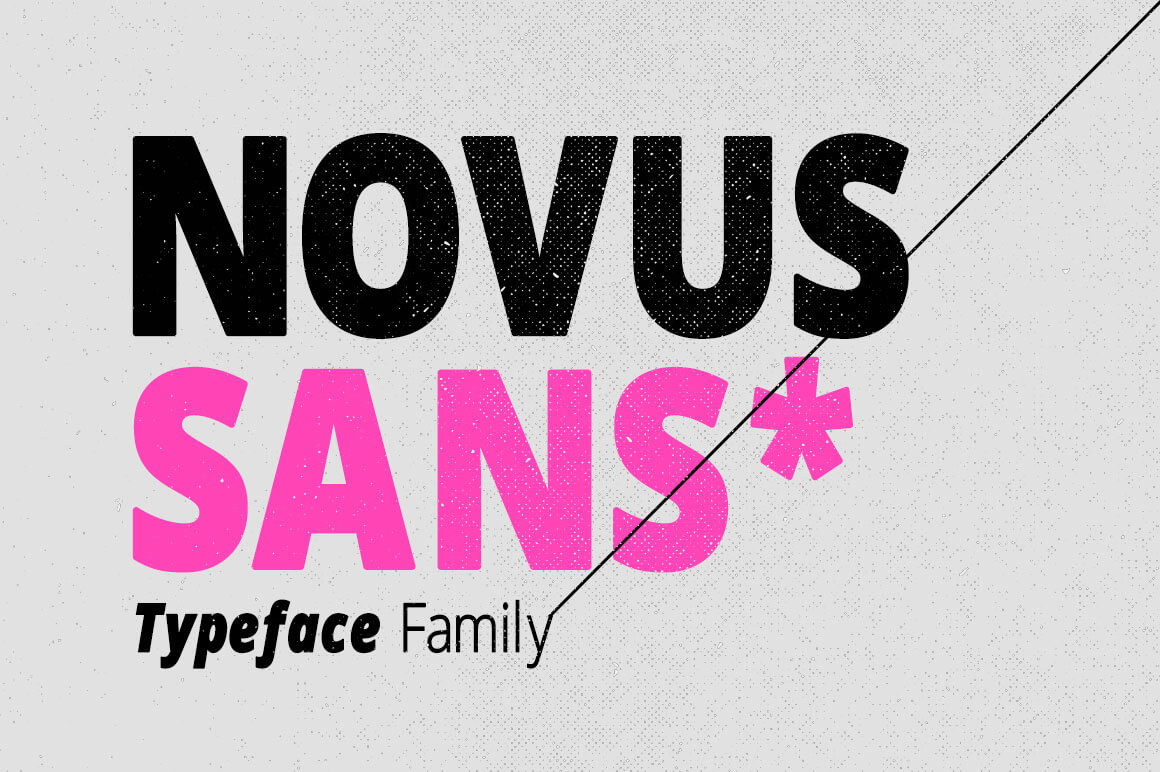 Novus Sans clean sans serif for presentation fonts and readable slide body text