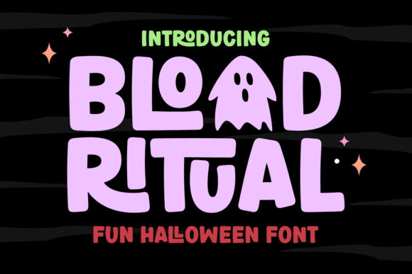 Blood Ritual font for intense gore and horror graphics