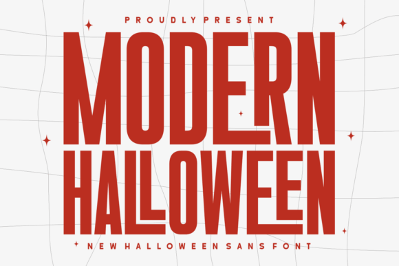 Modern Halloween font for clean seasonal branding and stylish posts