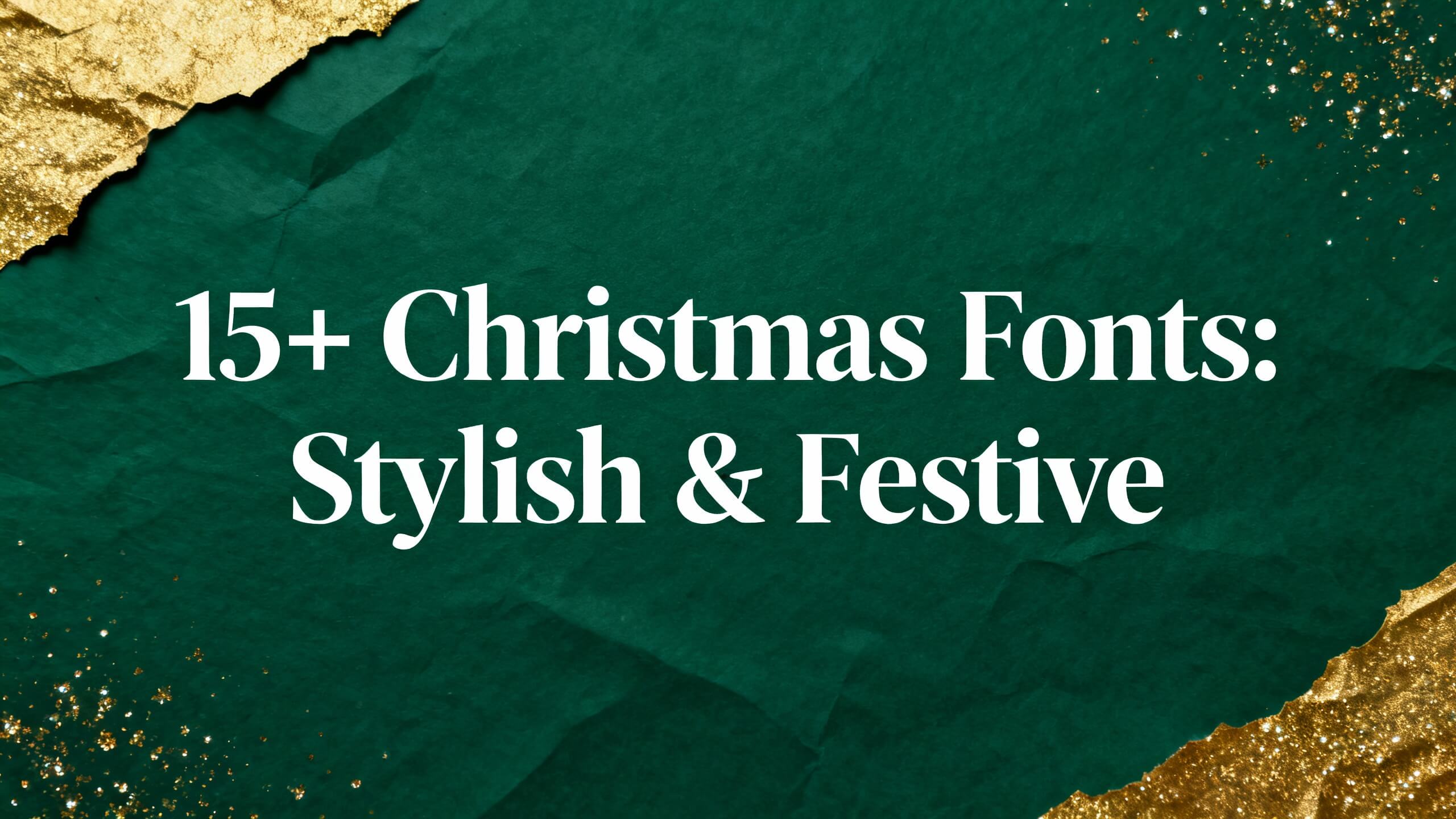 Christmas Fonts: 15+ Stylish & Festive Type Picks