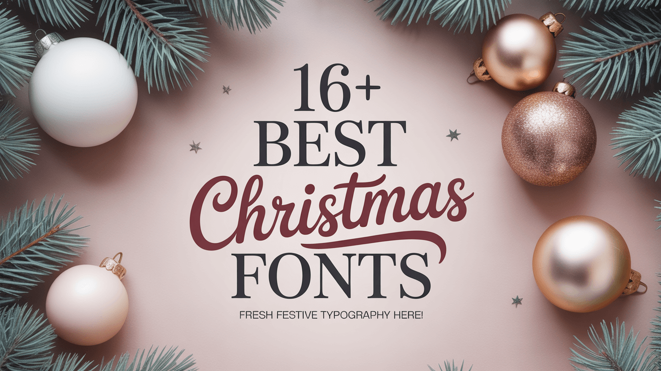 The 16 Best Christmas Fonts: Fresh Typography for Your Holidays